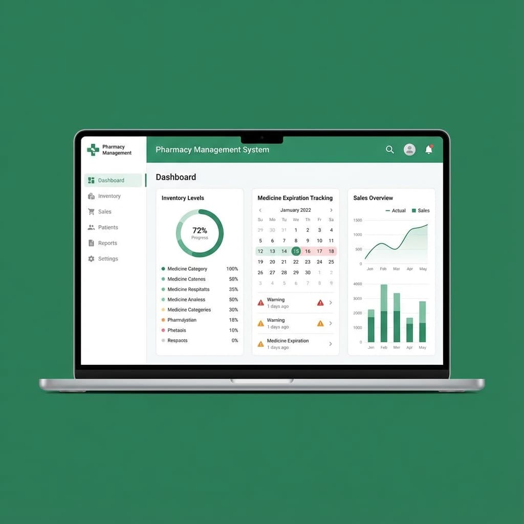Pharmacy Management System UI